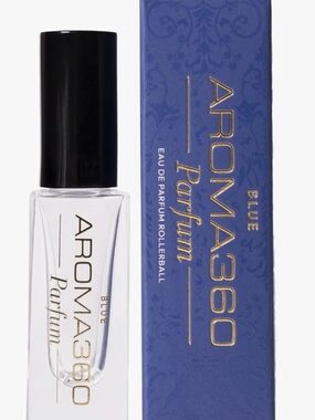 Aroma360 Blue Parfum Rollerball - Women's Fragrance (Blue) Pack Of 10 Bottles